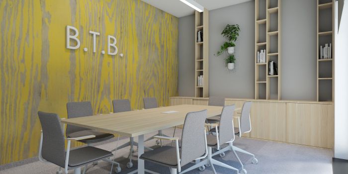 B.T.B Inżynieria - projekt wnętrz biurowych