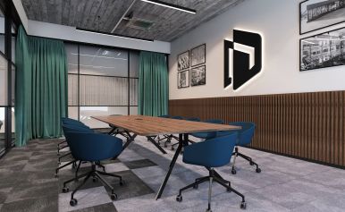 Matpol projekt wnętrz biurowych dla firmy spod Krakowa