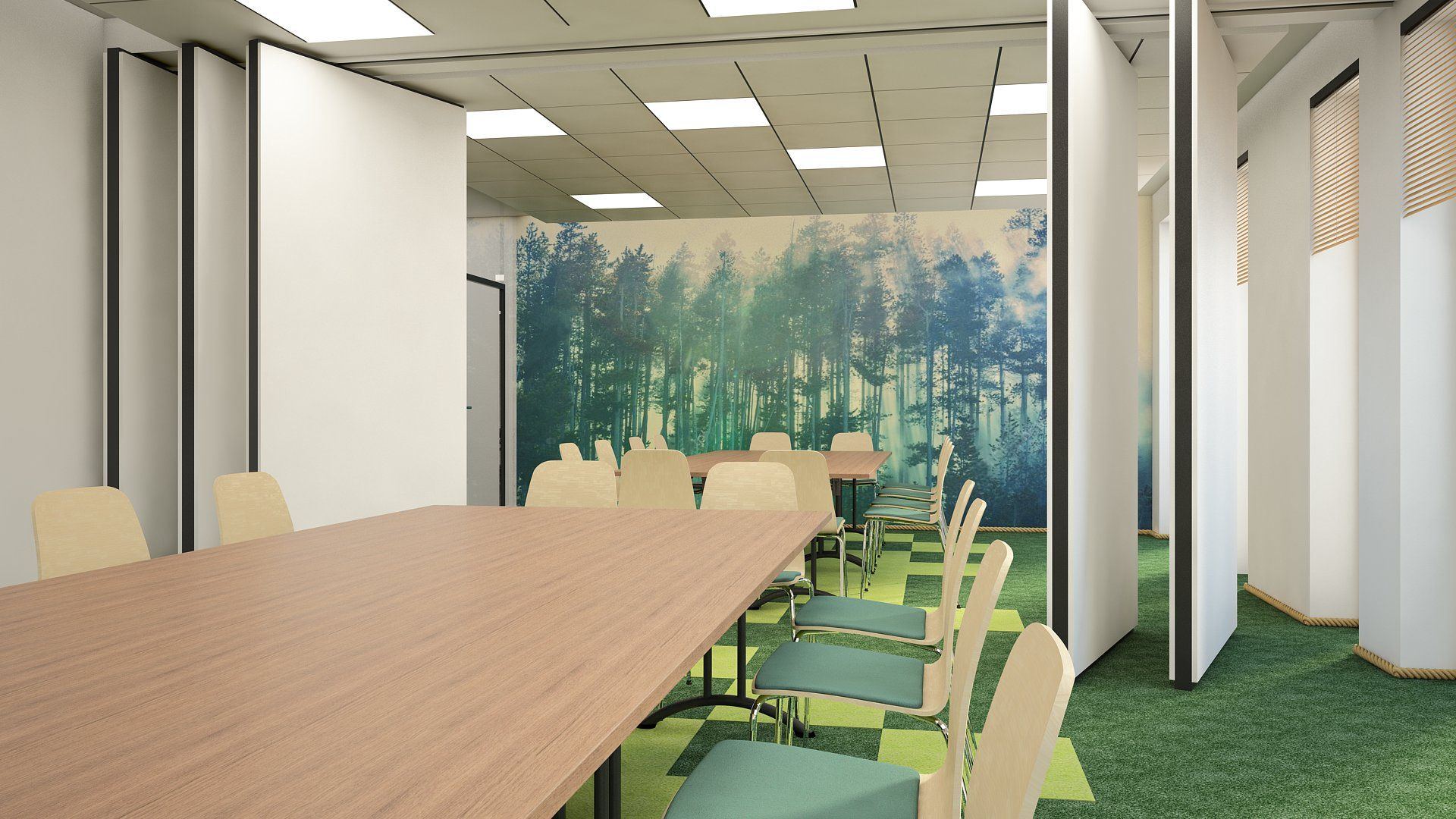 powierzchnie biurowe w Warszawie – projektowanie biur dla WWF 6