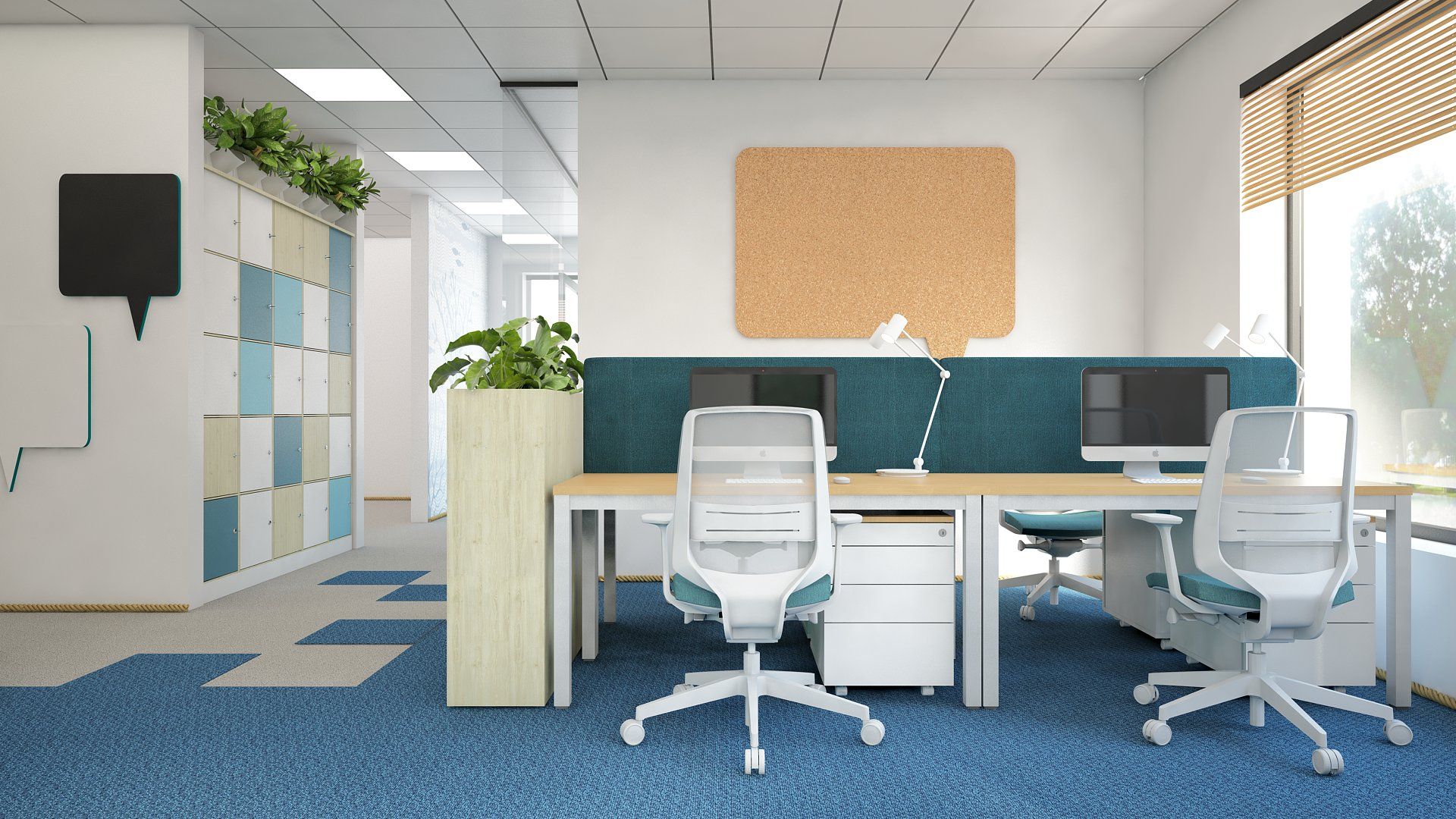 powierzchnie biurowe w Warszawie – projektowanie biur dla WWF - biura
