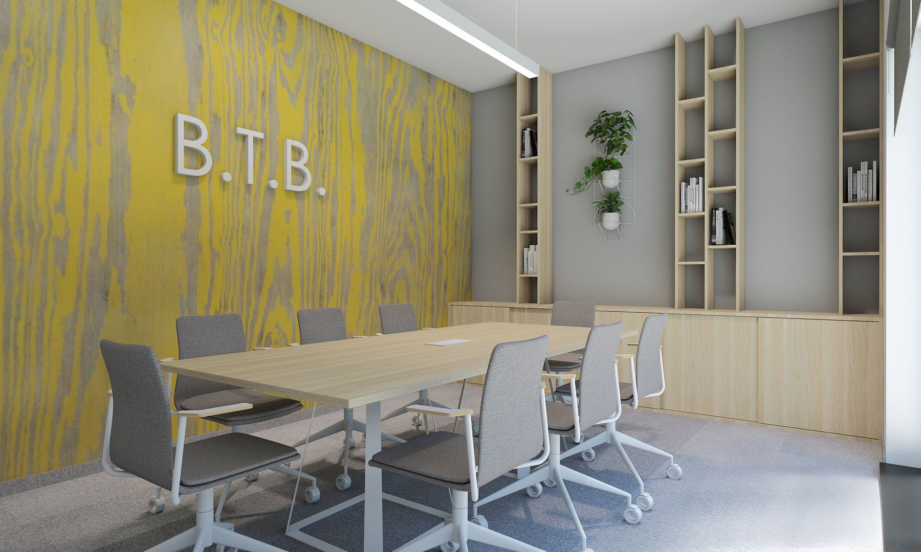 B.T.B Inżynieria - projekt wnętrz biurowych 04