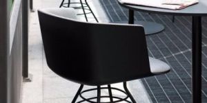 Lapalma Cut - krzesło i stolik Bistro, meble do kawiarni i strefy socjalnej